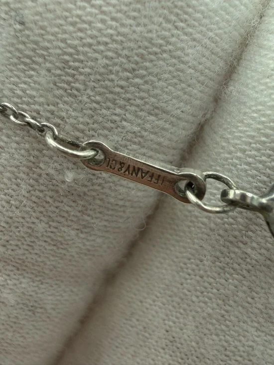 TIFFANY&Co. Tiffany Elsa Peretti Star of David Necklace/Chain Sterling Silver - Picture 9 of 10